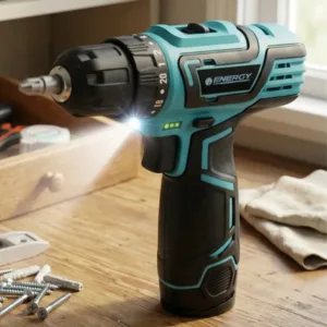 Taladro Percutor Energy 12V Inalámbrico 10mm Celeste
