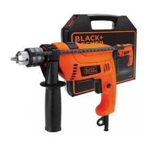 Taladro Percutor Black Decker HD650K 13mm 650W Naranja