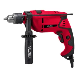 Taladro Eléctrico Pektra 750W 13mm 3000rpm Rojo