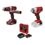 Taladro Percutor Einhell TE-CD 18/48 con Atornillador Rojo
