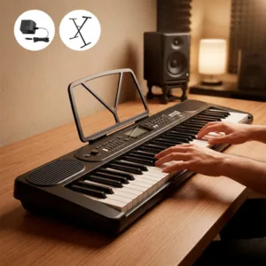 Teclado Musical Sunset SK188 61 Teclas Sensitivas USB-MIDI