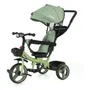 Triciclo Bebesit Joy 3 Verde 360° con Luz y Barra