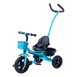 Triciclo Bebesit SL 1701 Azul con Manija y Canasto