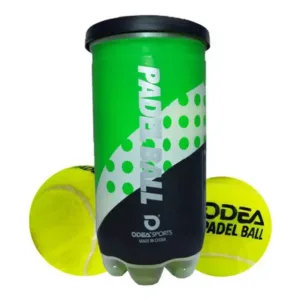 Tubos Pelotas Padel Odea Amarillo 2 Unidades