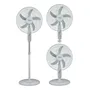 Ventilador Tivoli 18″ 3 en 1 5 Palas Estructura Blanca