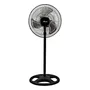 Ventilador De Pie Alpaca ALP-M-16 3 Palas Metal Negro 40.64 cm