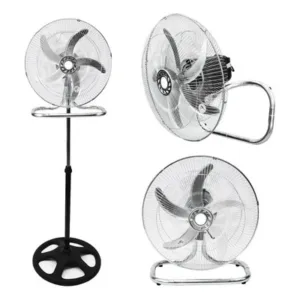 Ventilador Winco 3 en 1 W118 45.72 cm Aluminio Gris Celeste